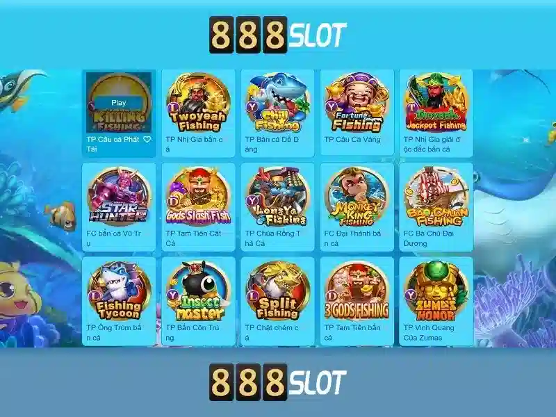 Các trò chơi nổi bật trên 888slot